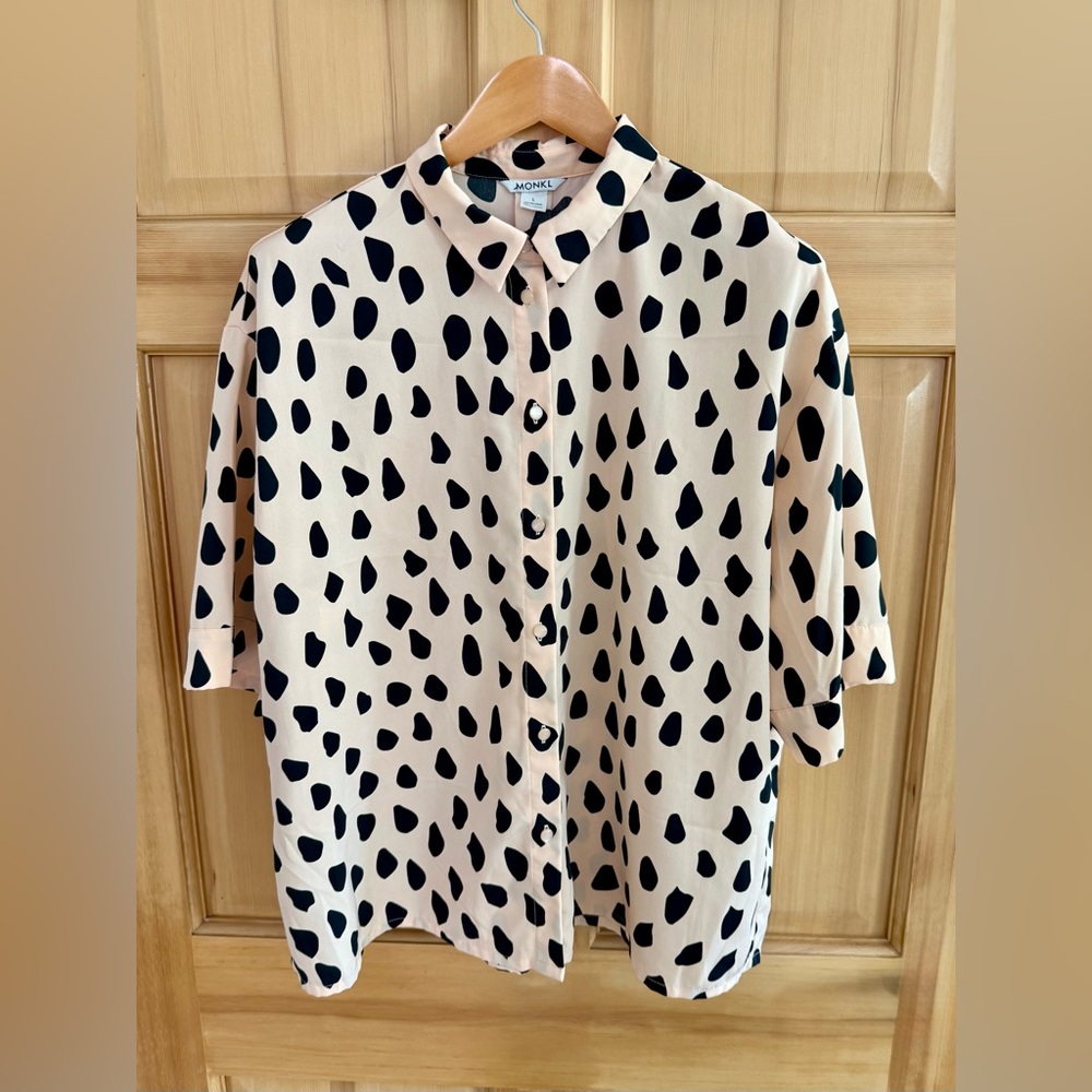 Monki Oversized Button Down - Large
